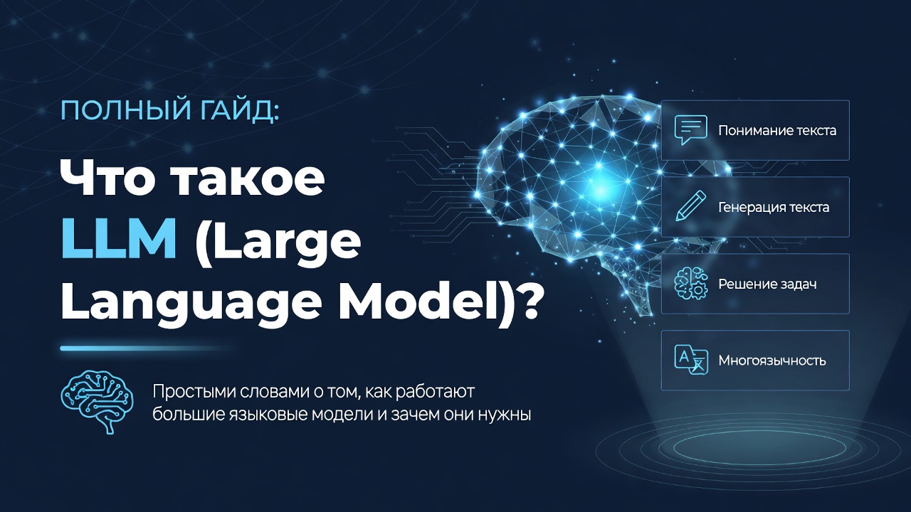 Полный гайд: Что такое LLM (Large Language Model)?